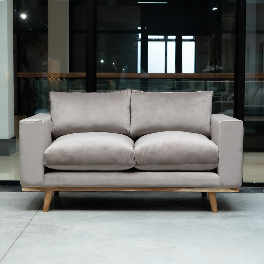 sofa 2 seater  in teak 160cm